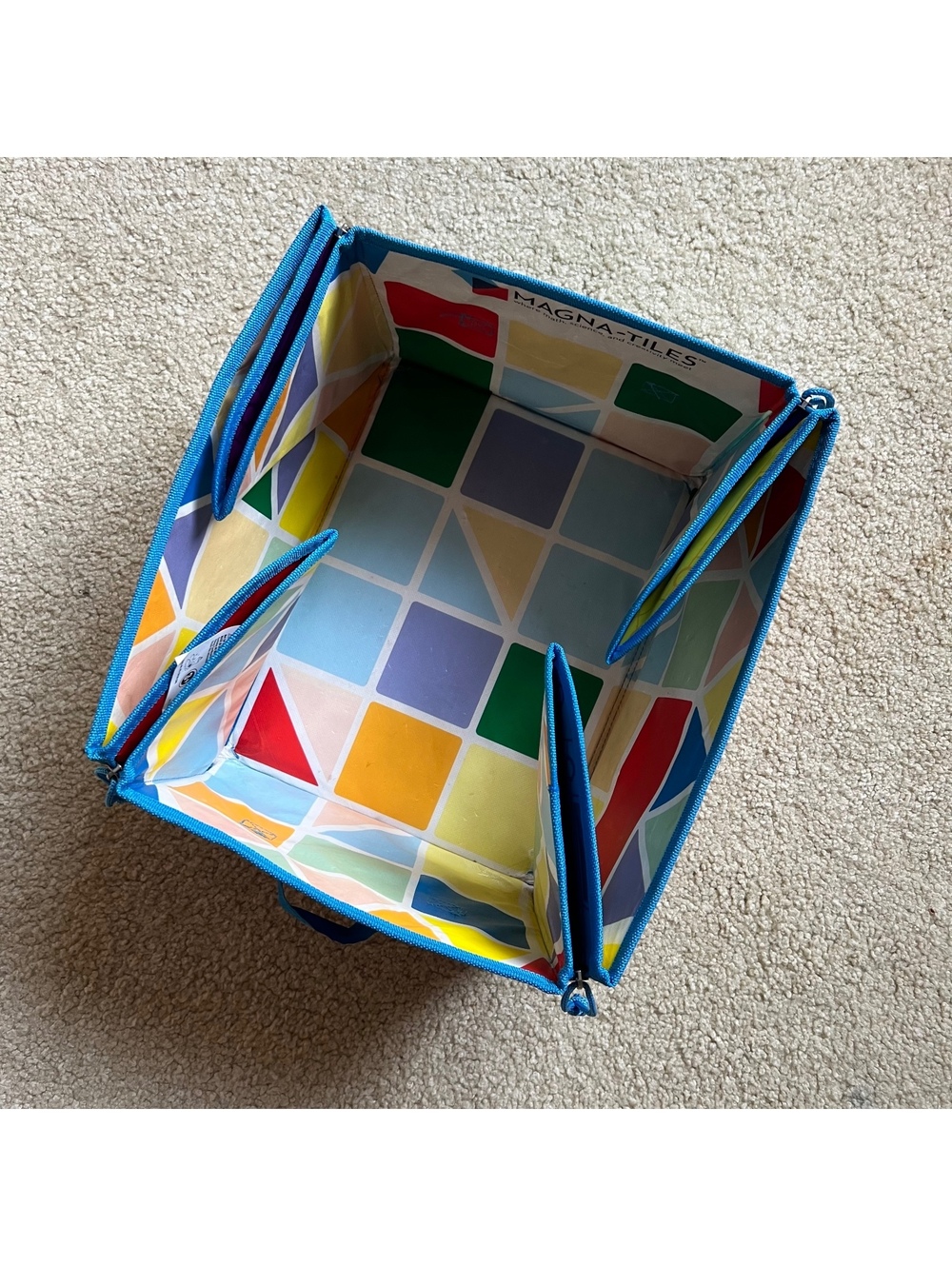 Magna-Tiles Foldable Bin Mat